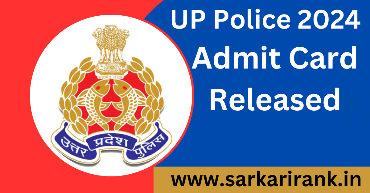 UP Police 2024 admit card