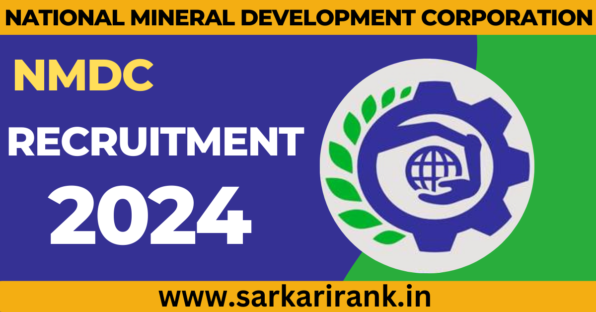 NMDC Recruitment 2024: Latest Vacancies and Apply Online